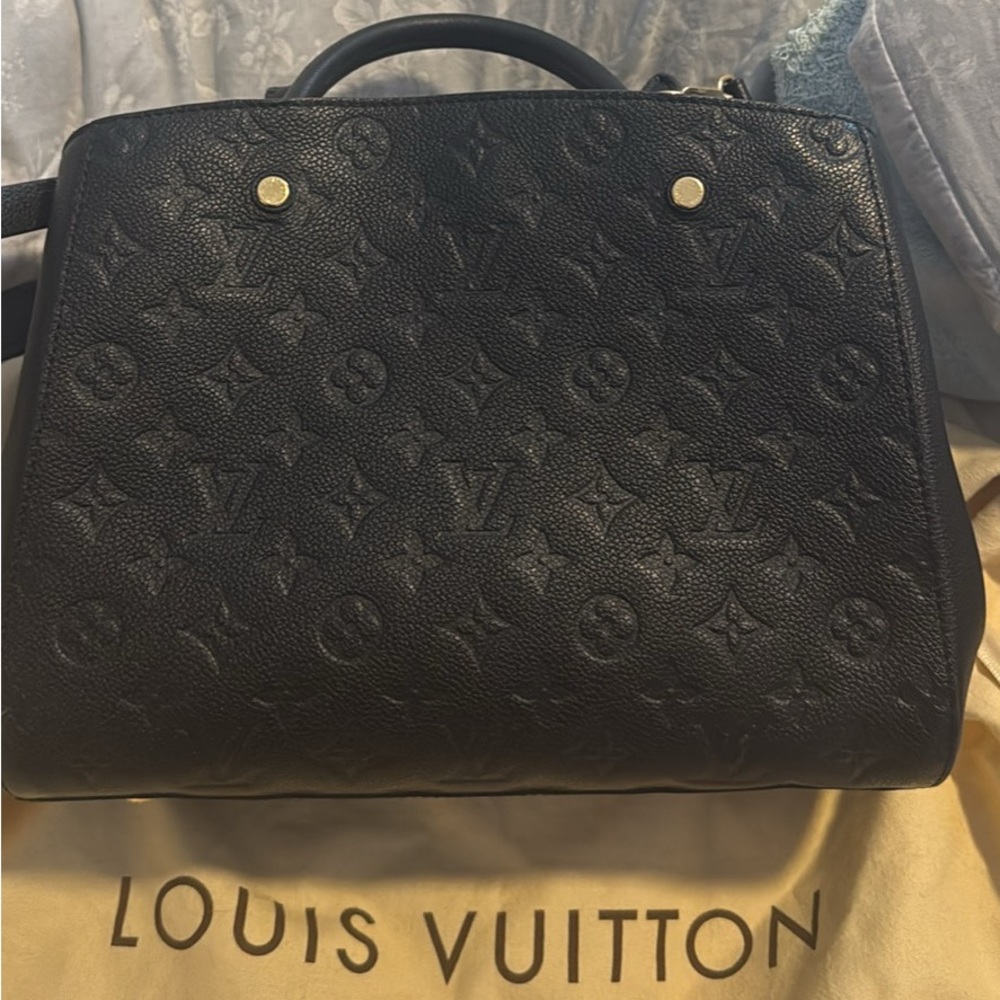 Louis Vuitton Black Shoulder Bag